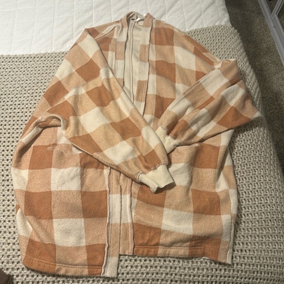 Free People Benji Check Cardigan - Picture 9 of 10